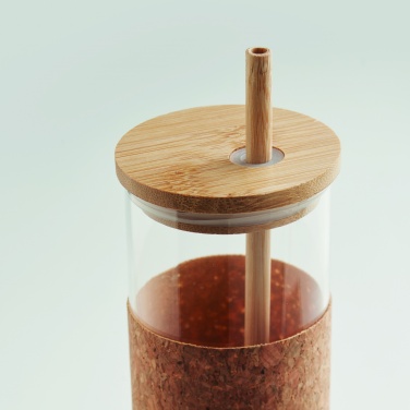 Logotrade liikelahja mainoslahja kuva: Lasinen juomapullo 450 ml