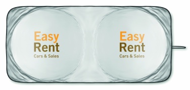 Logo trade mainoslahja kuva: Tuulilasin aurinkosuoja