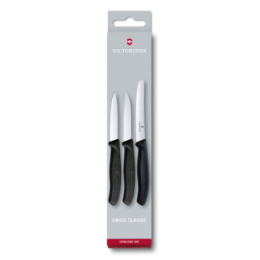 Logotrade liikelahja mainoslahja kuva: Kolmen SwissClassic-veitsen sarja Victorinox