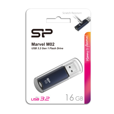 Logo trade liikelahja kuva: Pendrive Silicon Power Marvel - M02 3.2 16GB