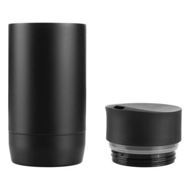 Logotrade mainostuotet kuva: Thermo muki ADRASAN 240 ml Schwarzwolf