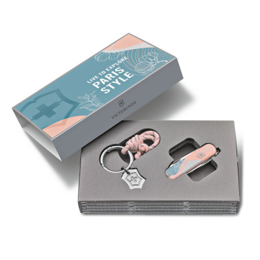 Logo trade liikelahja kuva: Victorinox taskuveitsi Classic SD, 58 mm, Celidor, Paris Style