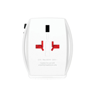 Logo trade mainostuotet tuotekuva: SKROSS World Travel adapteri MUV 65W PD USB C -kaapelilla