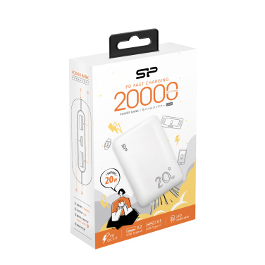 Logotrade mainoslahja tuotekuva: Virtapankki Silicon Power QS58 20000 mAh