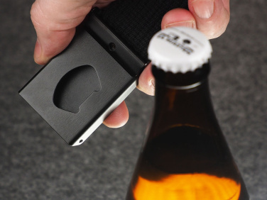 Logo trade mainoslahja ja liikelahja tuotekuva: Vyö, jossa on pullonavaaja solki 1134122