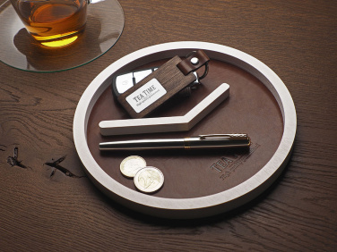 Logo trade liikelahja kuva: Puinen työpöydän järjestäjä 1851121