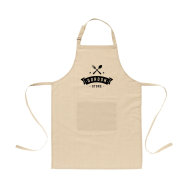 Logotrade mainoslahja tuotekuva: Cocina luomupuuvilla (180 g/m²) esiliina