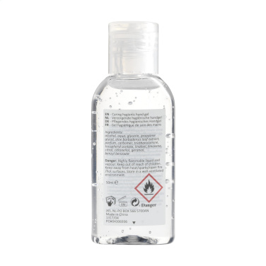 Logo trade liikelahjat mainoslahjat kuva: Caring Hygienic Hand Gel 50 ml