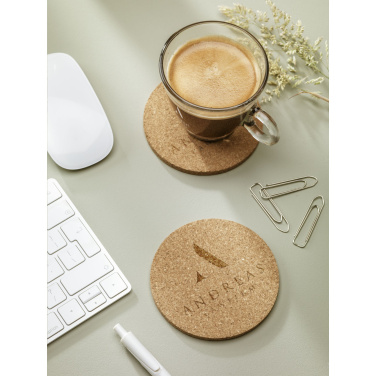 Logotrade mainostuote tuotekuva: Cork Coaster Set