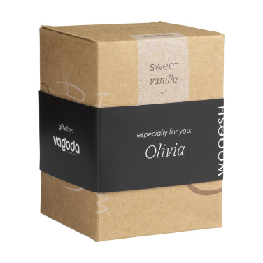 Logotrade mainostuote tuotekuva: Wooosh Tuoksukynttilä Sweet Vanilla