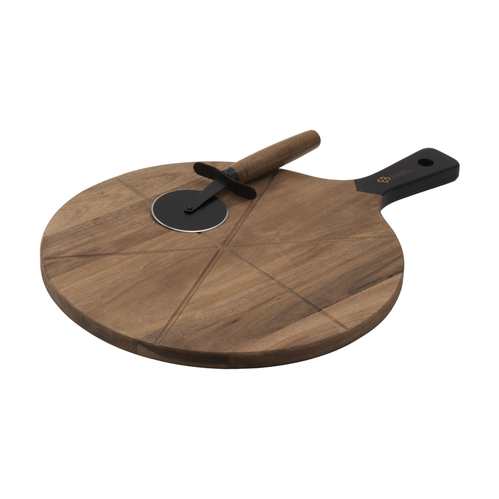 Logotrade mainoslahja tuotekuva: Pizzasetti Rustico 2 kpl