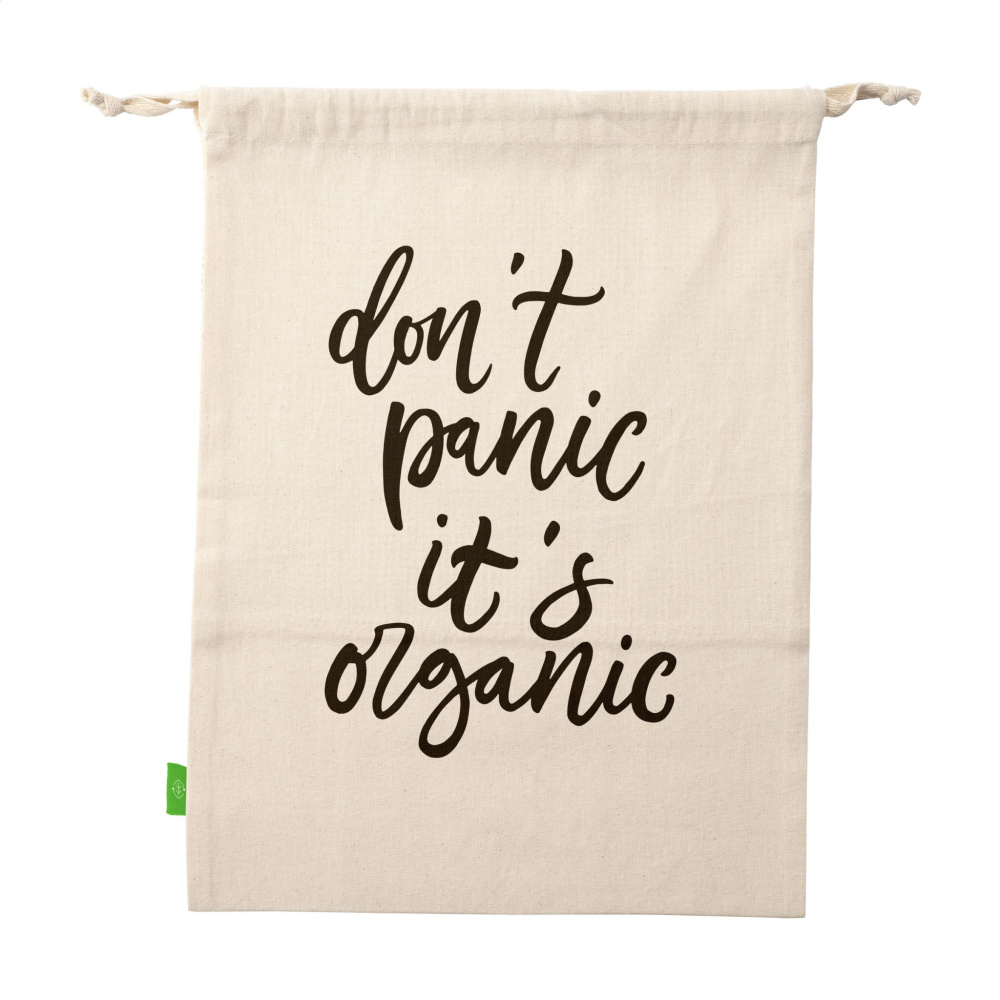 Logotrade liikelahjat mainoslahjat tuotekuva: Natura Organic GOTS Mesh Bag (120 g/m²) hedelmäpussi
