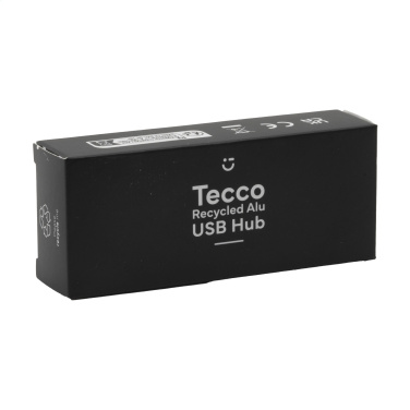 Logotrade mainostuote tuotekuva: Tecco GRS Kierrätetty Alu USB Hub