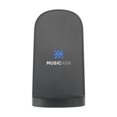 Logotrade mainostuote tuotekuva: Triple-Up RCS kierrätetty ABS-langaton latausteline