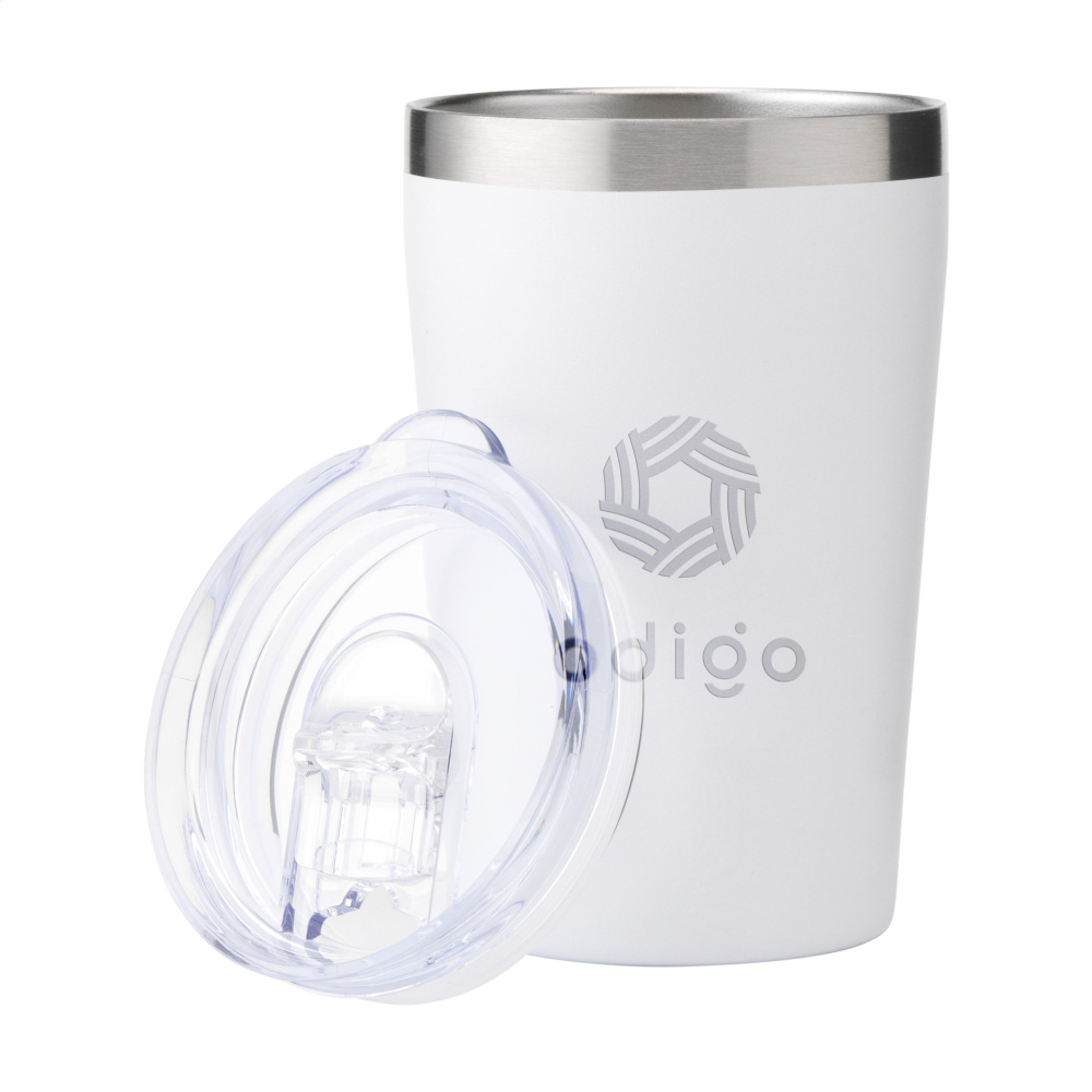 Logotrade liikelahjat kuva: Re-Steel RCS kierrätetty kahvimuki 380 ml lämpökuppi