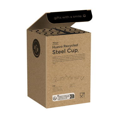 Logotrade mainoslahjat ja liikelahjat tuotekuva: Huevo RCS Recycled Steel Cup 350 ml lämpökuppi