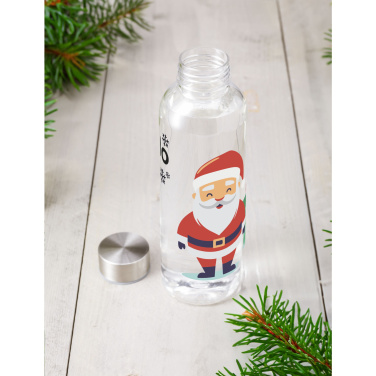 Logo trade mainoslahjat tuotekuva: Senga GRS RPET Pullo 500 ml X-Mas