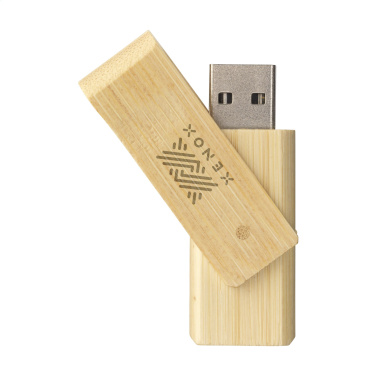 Logo trade mainoslahjat tuotekuva: USB Waya Bamboo 32GB
