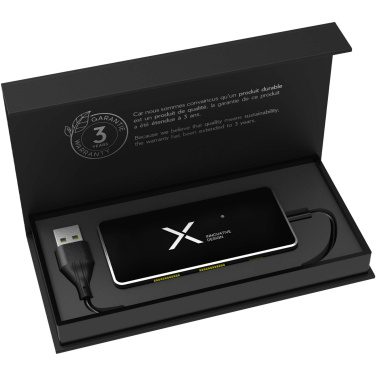 Logotrade liikelahja tuotekuva: SCX.design H20 8-in-1-USB-hubi kahdella tulolla ja 6 portilla