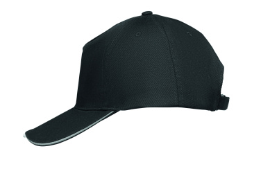 Logotrade liikelahjat kuva: 5-paneelinen LED-puuvillalippis 22