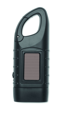 Logo trade mainoslahjat tuotekuva: Aurinkopoltin dynamokammalla