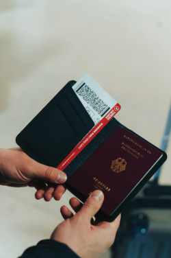 Logo trade mainoslahjat tuotekuva: Trackmate RCS polyester passikotelo