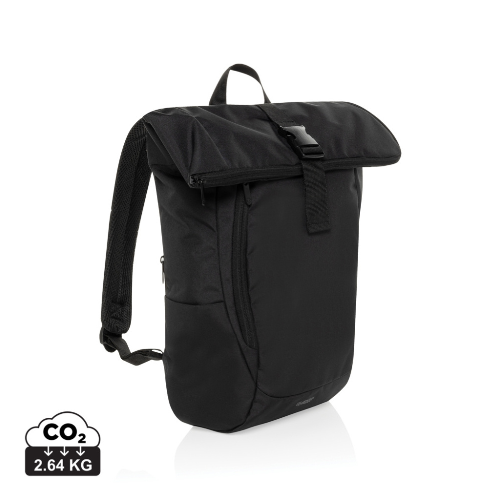 Logotrade liikelahja mainoslahja kuva: Swiss Peak Aware™ RPET Leonard 15.6" kannettava reppu
