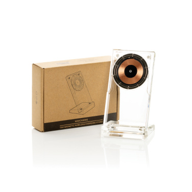 Logo trade mainostuotet tuotekuva: Magcharge 15W magneettinen langaton latausteline