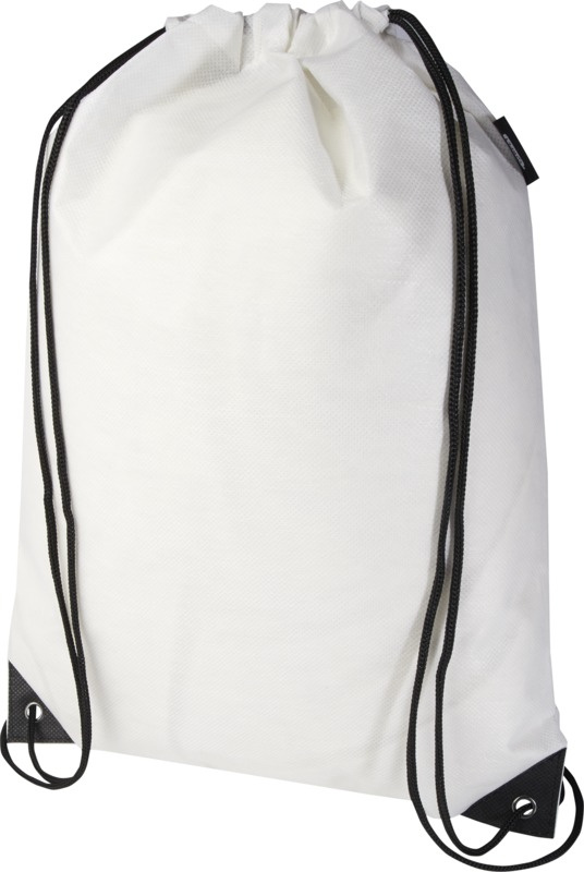 Logo trade mainoslahja kuva: Evergreen GRS-kierrätetty nyörisulkimellinen kuitukangaskassi 5 l