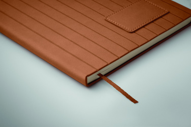 Logotrade mainoslahjat ja liikelahjat tuotekuva: A5 muistikirja savuinen PU