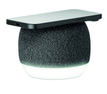 Logo trade liikelahja mainoslahja tuotekuva: 15W langaton laturi/kaiutin