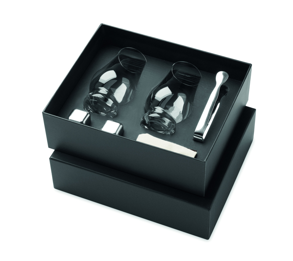 Logo trade liikelahjat tuotekuva: Lasisarja viskin maisteluun