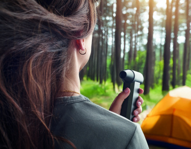 Logo trade mainoslahjat tuotekuva: Kannettava turbotuuletin