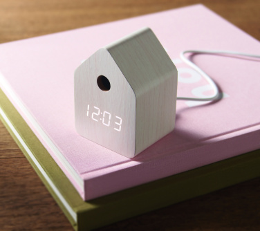 Logo trade mainostuotet tuotekuva: MDF-käkiherätyskello