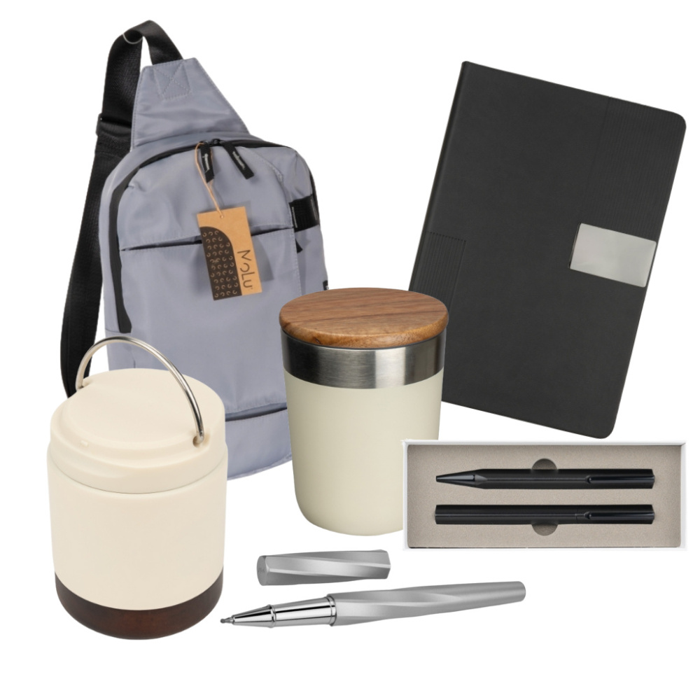 Logo trade liikelahjat mainoslahjat kuva: Näytelaatikko Molu