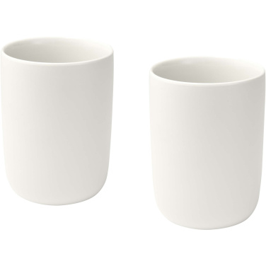 Logotrade liikelahja tuotekuva: Male 350 ml:n keraamiset kupit – 2 kpl:n sarja