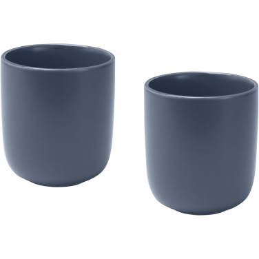 Logotrade liikelahjat kuva: Male 200 ml:n keraamiset kupit – 2 kpl:n sarja