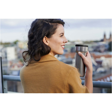 Logo trade mainoslahjat tuotekuva: Mepal Ellipse eristetty, ruostumattomasta teräksestä valmistettu muki, 375 ml