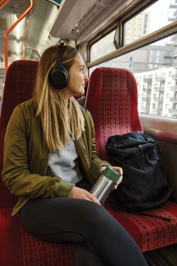 Logo trade mainoslahjat tuotekuva: Musta+Blum-eristetty matkamuki ruostumatonta terästä