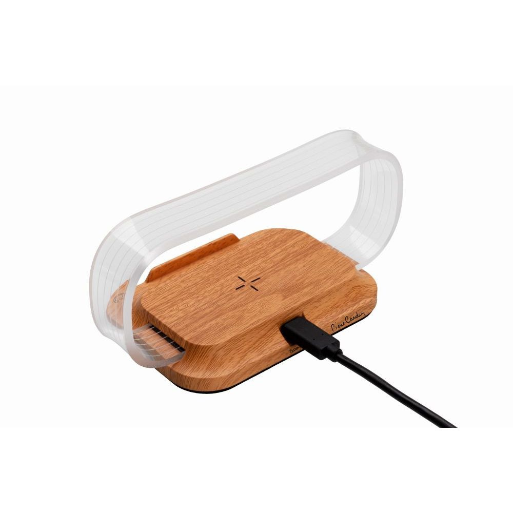 Logo trade liikelahja mainoslahja tuotekuva: Puhelinteline langattomalla laturilla JEROME Pierre Cardin