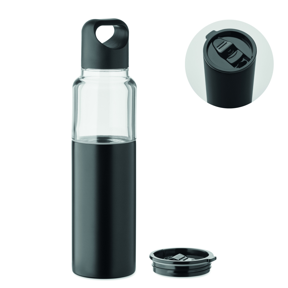 Logotrade mainoslahja tuotekuva: 2 in 1 pullo 610ml