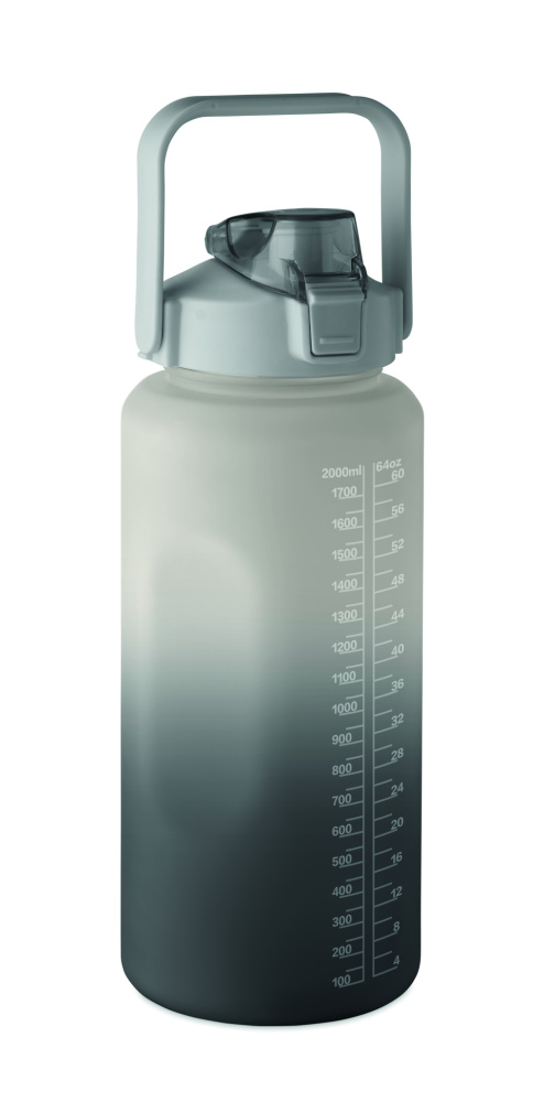 Logotrade mainoslahja ja liikelahja kuva: RPET vesipullo 2000ml