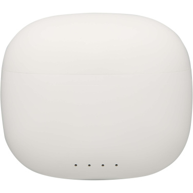 Logo trade liikelahja kuva: Alterf kierrätysmuovista valmistetut langattomat True Wireless Bluetooth® -kuulokkeet silikonisilla korvasovittimilla