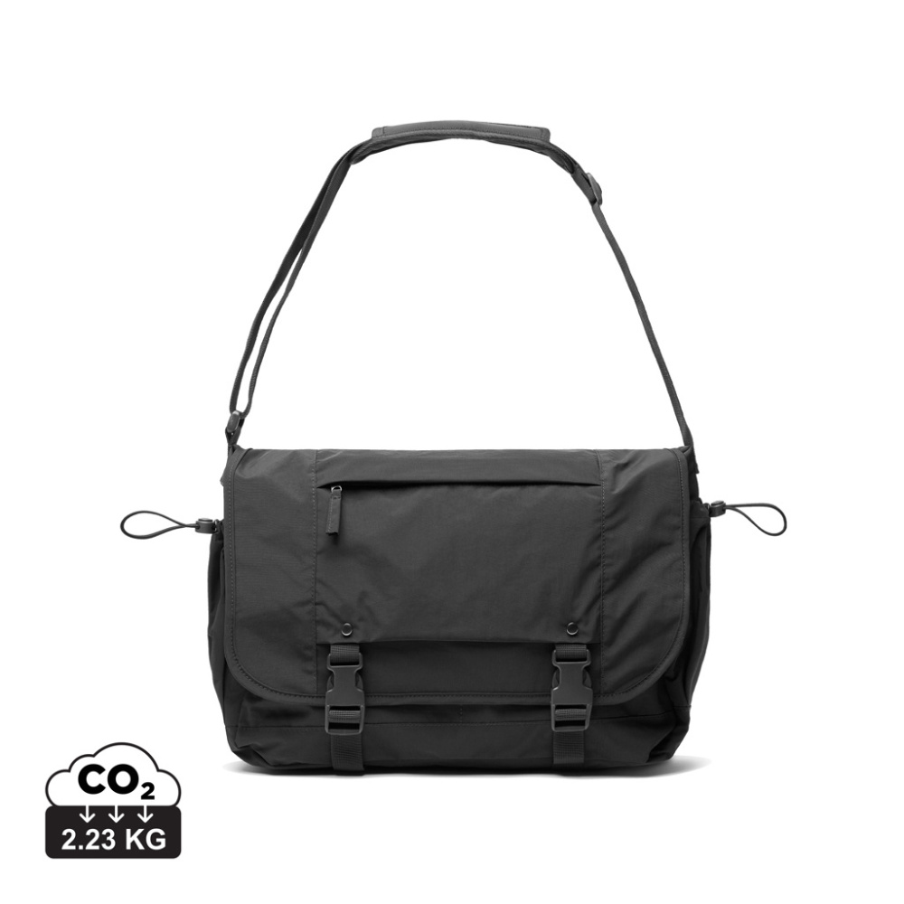 Logo trade mainoslahjat ja liikelahjat kuva: KENTO URBAN RCS rNylon 15,6 tuuman olkalaukku