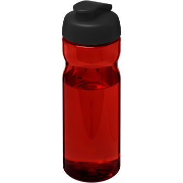 Logo trade liikelahja kuva: H2O Active® Eco Base 650 ml -urheilujuomapullo läppäkannella