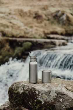 Logotrade mainostuotet kuva: Nordic Drift Trail -ultrakevyt titaanijuomapullo 600 ml