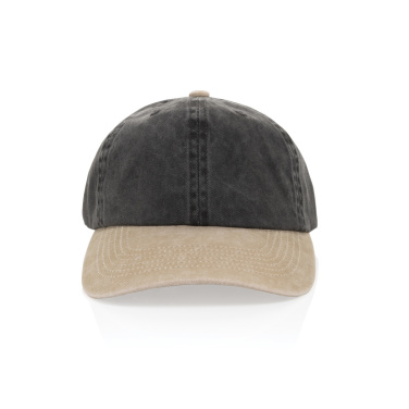 Logotrade mainoslahjat ja liikelahjat tuotekuva: BEAU AWARE™ -puuvillatwill-lippalakki, 6-osainen, 270 g/m²