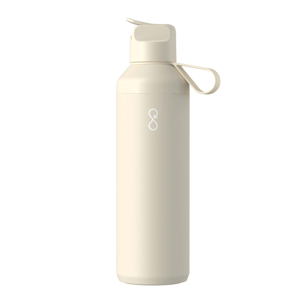 Logotrade mainostuote tuotekuva: Ocean Bottle Peak GO 710 ml kierrätysvesipullo ruostumattomasta teräksestä 