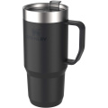 Stanley Everyday Suburban 473 ml kierrätetystä ruostumattomasta teräksestä valmistettu eristetty muki, Musta
