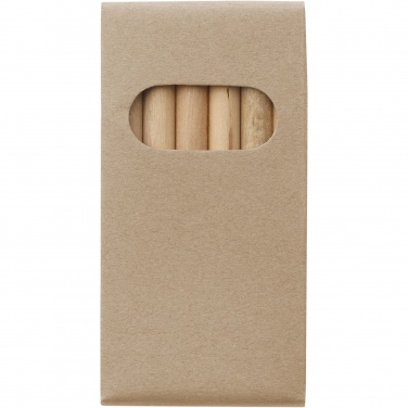 Logotrade reklaminės dovanos nuotrauka: Artemaa 6 dalių pieštukų dažymo rinkinys